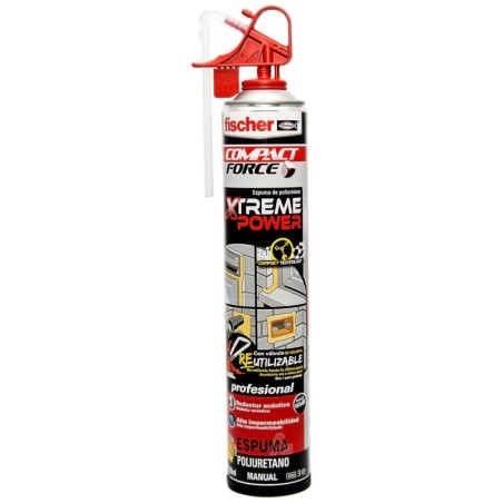 Espuma Poliuretano Manual 750ML FISCHER