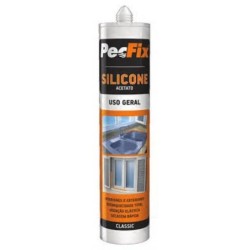 Silicone Acetado Classic Uso Geral 280ML PECFIX