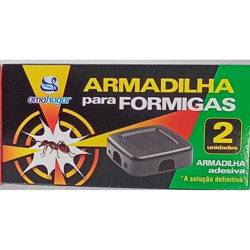 Armadilha Adesiva para Formigas 2 Unidades AMAHOGAR