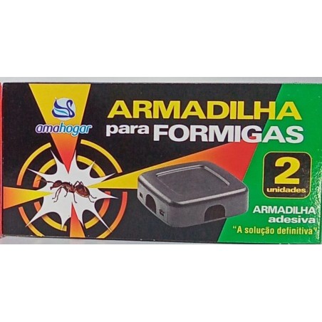 Armadilha Adesiva para Formigas 2 Unidades AMAHOGAR