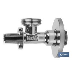 Torneira de Esquadria para Máquina de Lavar 1/2" x 3/4" COFAN