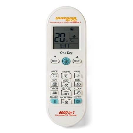 Comando para Ar Condicionado AirCo-6000em1 SUPERIOR