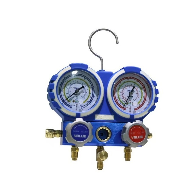 Manómetro Duplo VMG-2-R22-B-03 VALUE