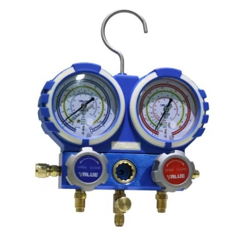 Manómetro Duplo VMG-2-R22-B-03 VALUE