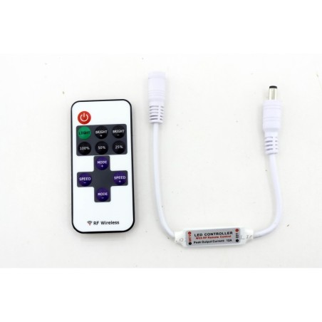 Mini Controlador para Fita Led 12/24V