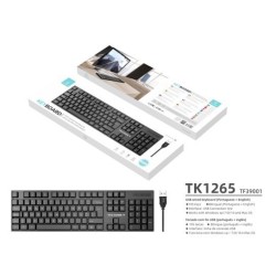 Teclado com Fio TK1265 TECHANCY