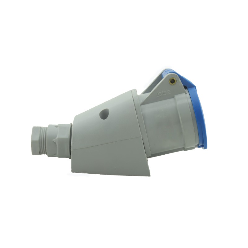 Ficha Fêmea de Parede 3 Pinos 16A 250V