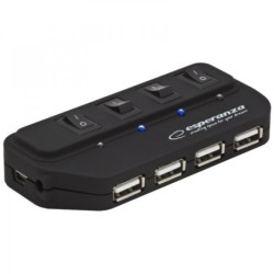 Hub USB 2.0 4 Portas ESPERANZA
