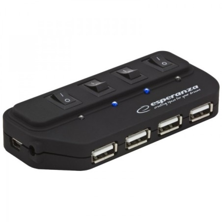 Hub USB 2.0 4 Portas ESPERANZA