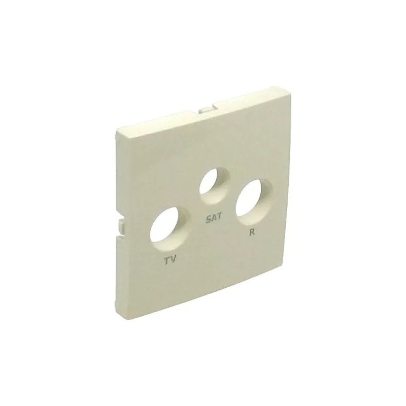 Centro para Tomada R-TV-SAT Marfim 90775 TMF EFAPEL