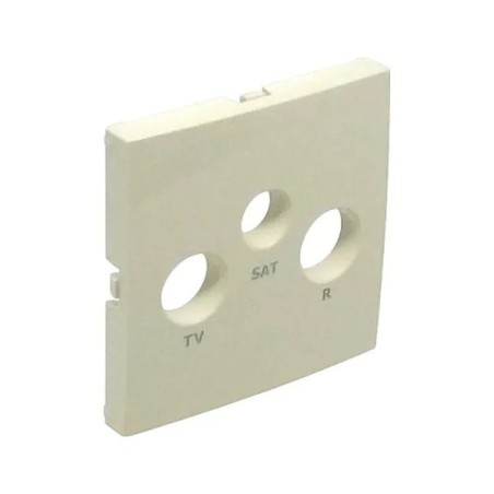 Centro para Tomada R-TV-SAT Marfim 90775 TMF EFAPEL