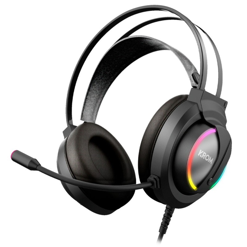 Auscultadores Gaming RGB Kappa KROM