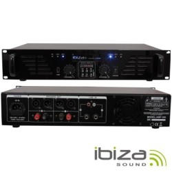 Amplificador Áudio 2X240W USB/BT IBIZA