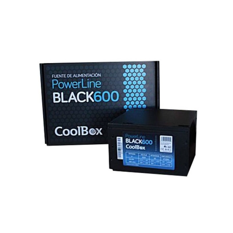 Fonte de Alimentação ATX 600W Powerline COOLBOX