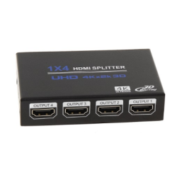 Divisor de Sinal HDMI 1/4 1 Entrada e 4 Saídas