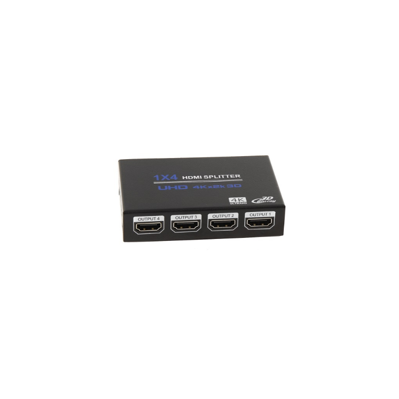 Divisor de Sinal HDMI 1/4 1 Entrada e 4 Saídas
