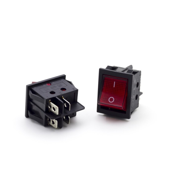 Interruptor On/Off 4 Pinos 15A 250V