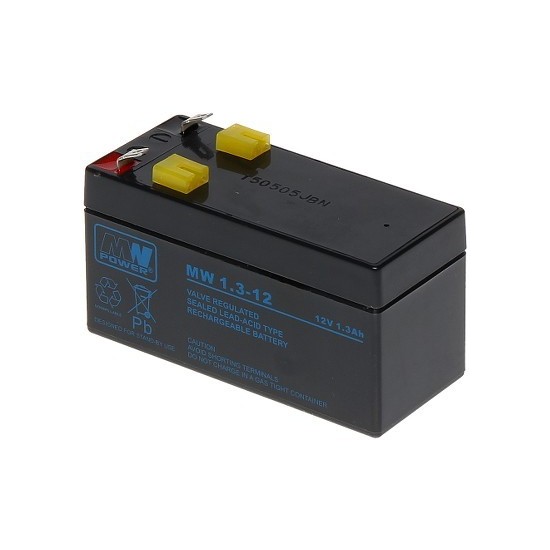 Bateria Recarregável 12V 1.3AH MWPOWER