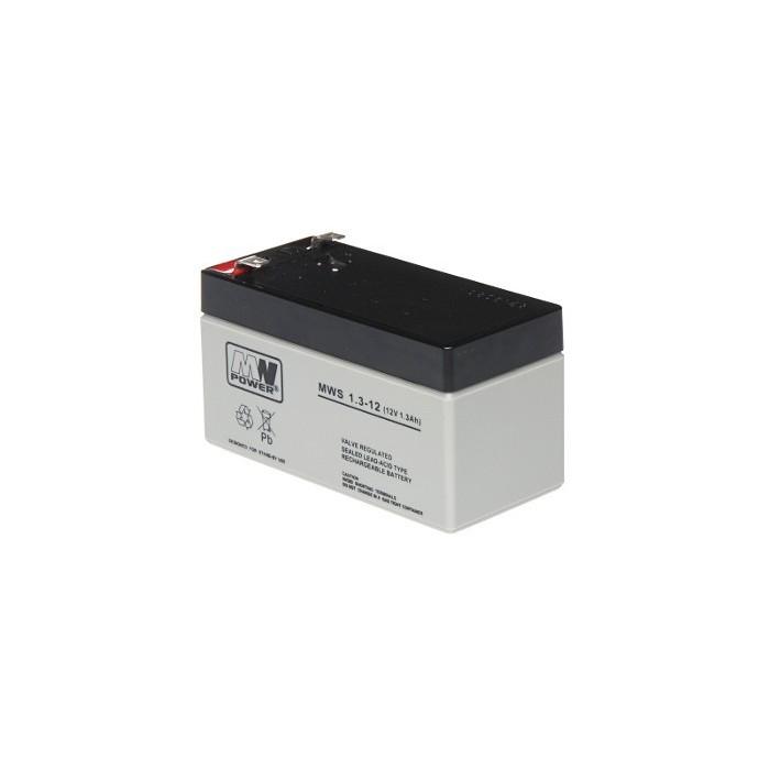 Bateria Recarregável 12V 1.3AH MWPOWER