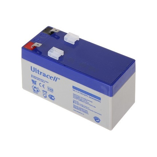 Bateria Recarregável 12V 1.3AH ULTRACELL