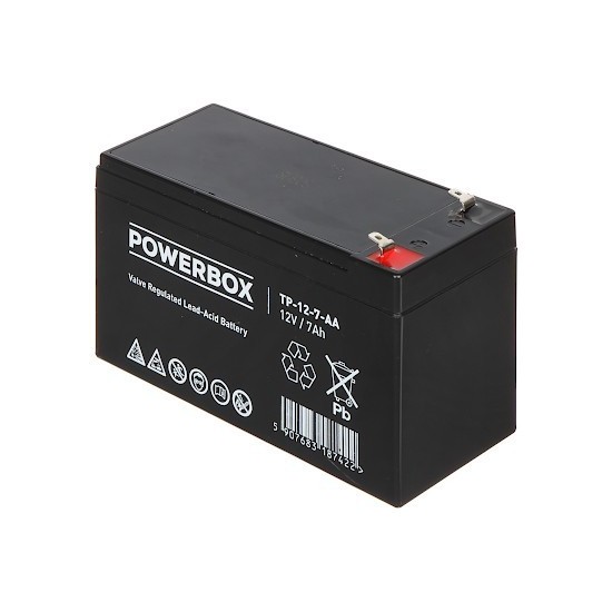 Bateria Recarregável 12V/7AH POWERBOX