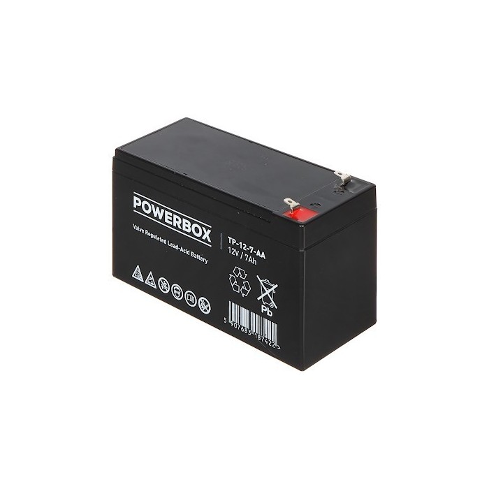 Bateria Recarregável 12V/7AH POWERBOX