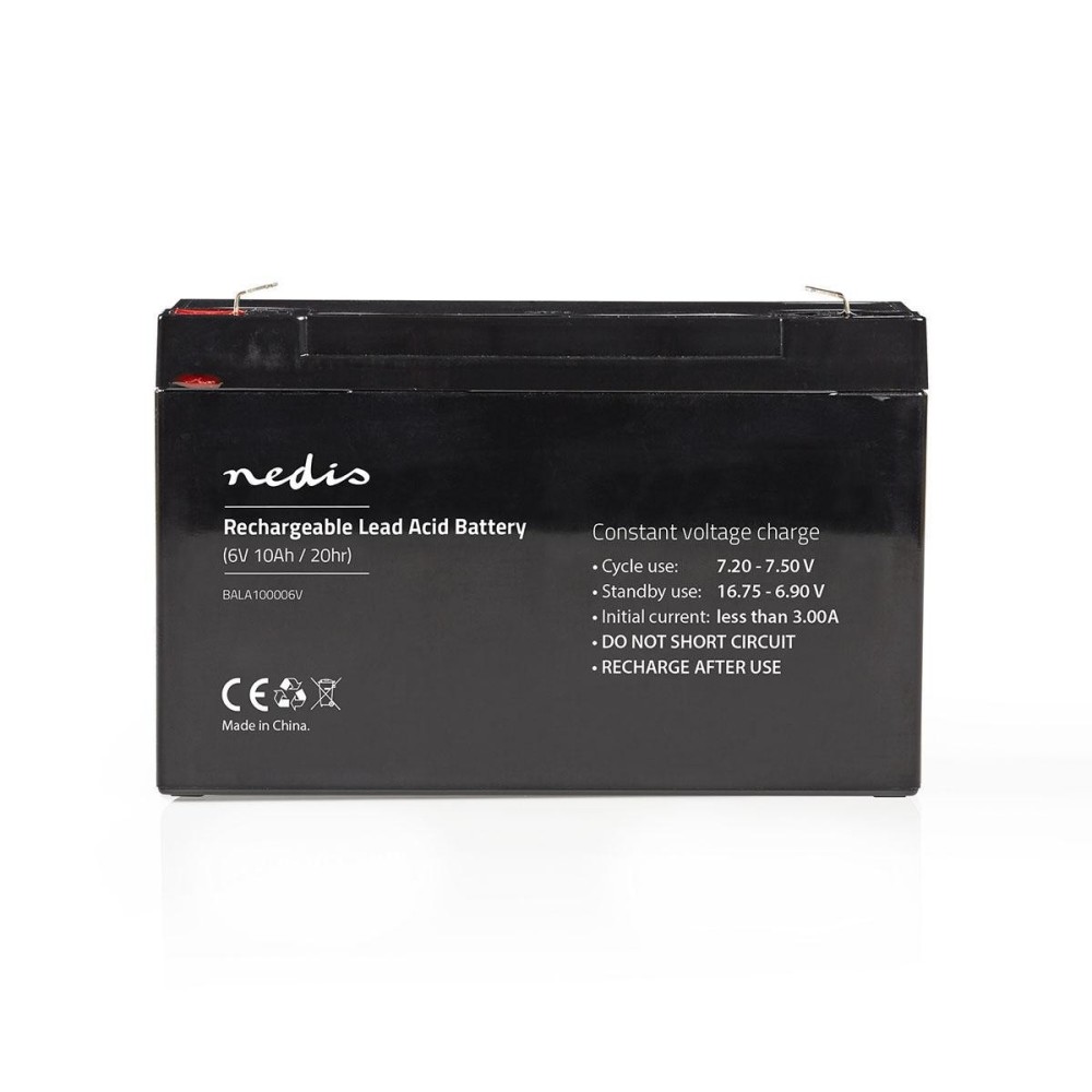 Bateria Recarregável 6V 10000mAh NEDIS