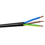 Cabo Elétrico Flexível FVV 3Gx1.5MM² Preto HO5VV-F 100M