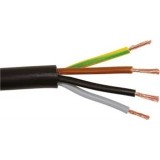 Cabo Elétrico Flexível FVV 4Gx1MM² Preto HO5VV-F 100M
