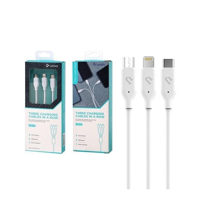 Cabo USB 3 em 1 CB1110 UNICO