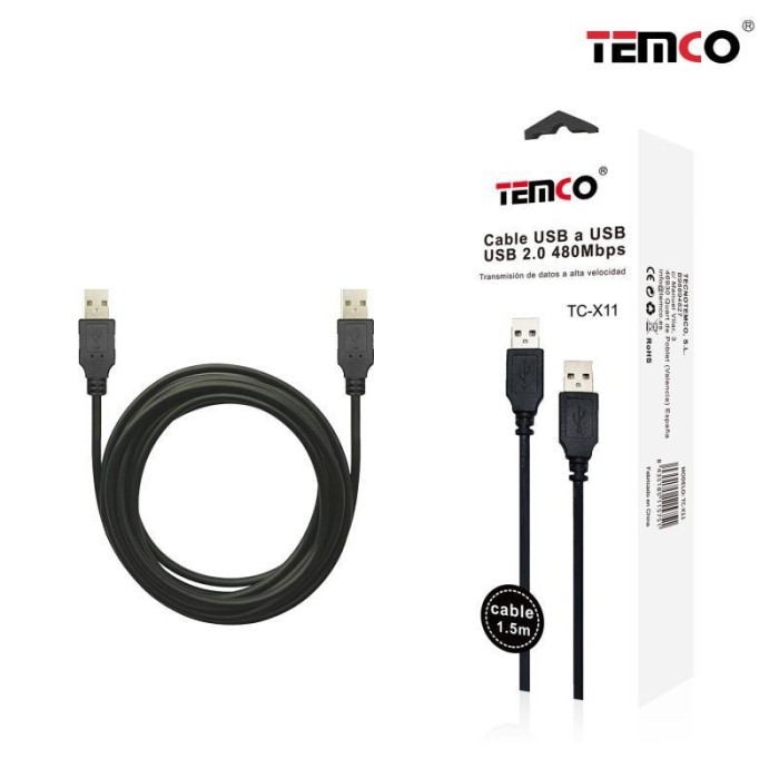 Cabo USB Macho-Macho TC-X11 TEMCO