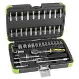 Caixa de Ferramentas 1/4" com Chaves Hexagonais 46 Peças JBM