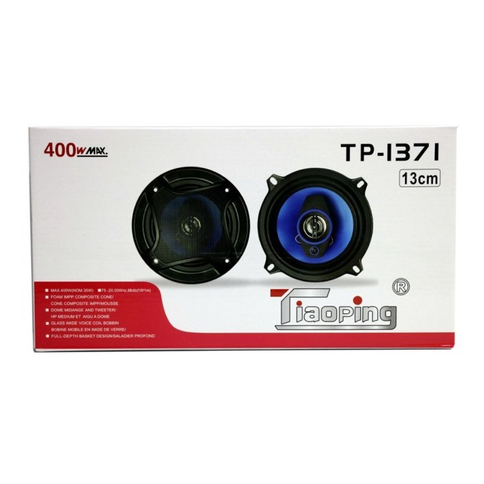Colunas para Carro 400W TP-1371