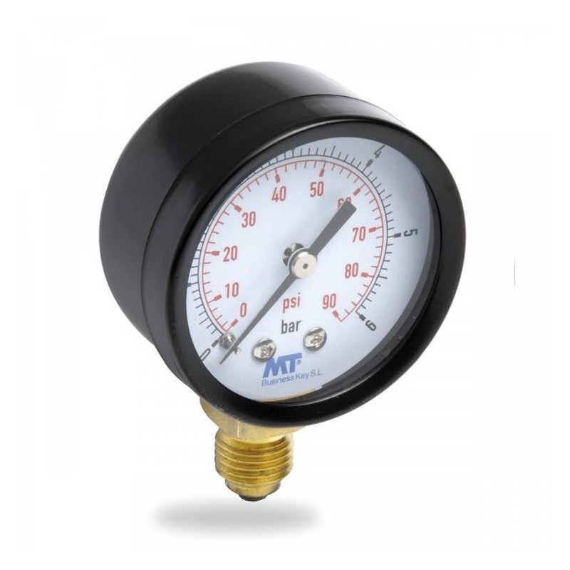 Manómetro 0-6 Bar 1/4" 850006 MT