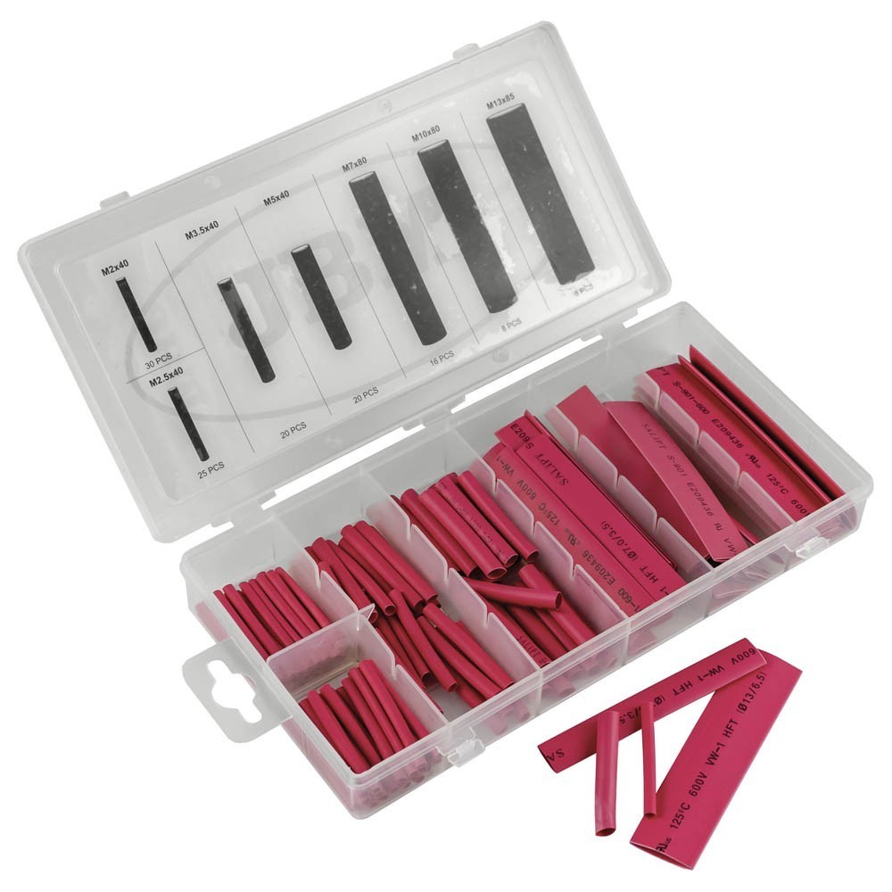 Conjunto de Manga Termo Retrátil Vermelha 127 Unidades JBM