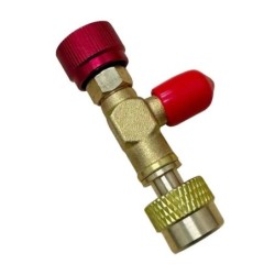 Torneira para Garrafa de Gás R290 Rosca Esquerda HECAPO