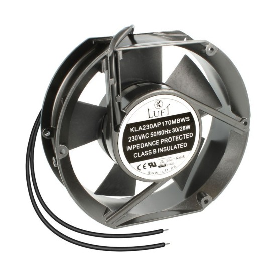 Ventilador Axial 2 Fios 172x150x51MM 24/30W 230V LUFT