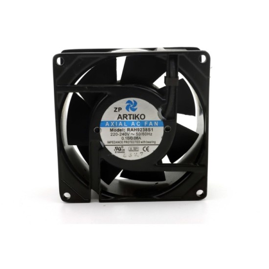 Ventilador Axial 2 Terminais 92x92x38MM 23W 230V
