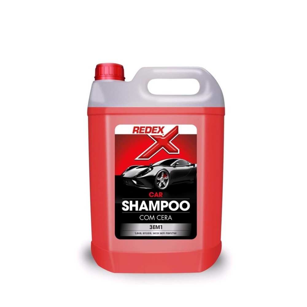Shampoo com Cera para Carro 3 em 1 5L REDEX