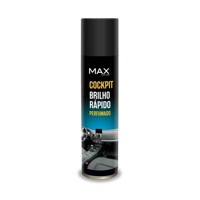 Spray Cockpit Brilho Rápido 600ML MAX